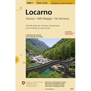 Bundesamt für Landestopografie swisstopo - 3308T Locarno Carta escursionistica: Ascona - Valle Maggia - Val Verzasca (Wanderkarten 1:33 333) - Preis vom 16.06.2026 05:30:18 h Bundesamt für Landestopografie swisstopo - 3308T Locarno Carta escursionistica: Ascona - Valle Maggia - Val Verzasca (Wanderkarten 1:33 333) - Preis vom 16.06.2026 05:30:18 h