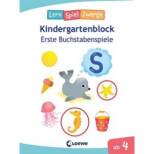 Die neuen LernSpielZwerge - Erste Buchstabenspiele: Kindergartenblock ab 4 Jahren - Lernspiele und Übungen für den Kindergarten - Preis vom 10.06.2026 05:35:22 h Die neuen LernSpielZwerge - Erste Buchstabenspiele: Kindergartenblock ab 4 Jahren - Lernspiele und Übungen für den Kindergarten - Preis vom 10.06.2026 05:35:22 h