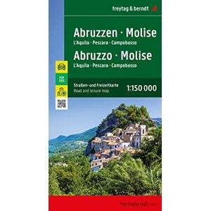 freytag & berndt - Abruzzen - Molise, Straßen- und Freizeitkarte 1:150.000, freytag & berndt: L'Aquila - Pescara - Campobasso, mit Infoguide Top Tips (freytag & berndt Auto + Freizeitkarten) - Preis vom 10.06.2026 05:35:22 h freytag & berndt - Abruzzen - Molise, Straßen- und Freizeitkarte 1:150.000, freytag & berndt: L'Aquila - Pescara - Campobasso, mit Infoguide Top Tips (freytag & berndt Auto + Freizeitkarten) - Preis vom 10.06.2026 05:35:22 h
