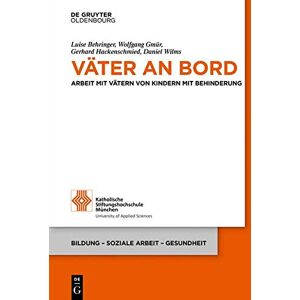 Behringer Väter an Bord: Arbeit mit Vätern von Kindern mit Behinderung (Bildung – Soziale Arbeit – Gesundheit, Band 21) - Preis vom 11.06.2026 05:43:19 h Behringer Väter an Bord: Arbeit mit Vätern von Kindern mit Behinderung (Bildung – Soziale Arbeit – Gesundheit, Band 21) - Preis vom 11.06.2026 05:43:19 h