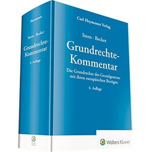 Becker Grundrechte - Kommentar: Die Grundrechte des Grundgesetzes mit ihren europäischen Bezügen - Preis vom 13.06.2026 05:28:29 h Becker Grundrechte - Kommentar: Die Grundrechte des Grundgesetzes mit ihren europäischen Bezügen - Preis vom 13.06.2026 05:28:29 h