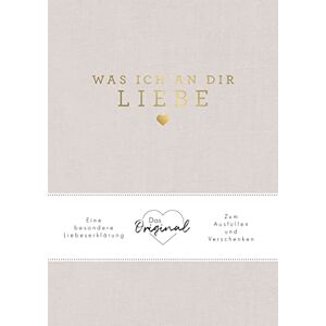 Alexandra Reinwarth - Was ich an dir liebe: Eine besondere Liebeserklärung zum Ausfüllen und Verschenken. Das Original. Das perfekte Geschenk zu Geburtstag, Hochzeit, Jahrestag, Valentinstag, Weihnachten - Preis vom 16.06.2026 05:30:18 h Alexandra Reinwarth - Was ich an dir liebe: Eine besondere Liebeserklärung zum Ausfüllen und Verschenken. Das Original. Das perfekte Geschenk zu Geburtstag, Hochzeit, Jahrestag, Valentinstag, Weihnachten - Preis vom 16.06.2026 05:30:18 h
