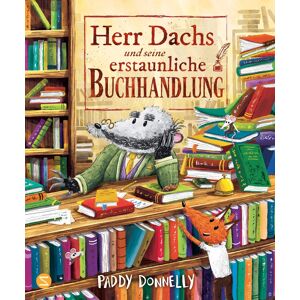 Paddy Donnelly - Herr Dachs und seine erstaunliche Buchhandlung: Bilderbuch über die kindliche Fantasie mit Witz, Charme und vielen Details Für Bücherwürmer und alle, die gute Geschichten lieben Ab 4 Jahren - Preis vom 16.06.2026 05:30:18 h Paddy Donnelly - Herr Dachs und seine erstaunliche Buchhandlung: Bilderbuch über die kindliche Fantasie mit Witz, Charme und vielen Details Für Bücherwürmer und alle, die gute Geschichten lieben Ab 4 Jahren - Preis vom 16.06.2026 05:30:18 h