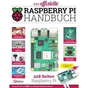 Elektor International Media - Das offizielle Raspberry Pi Handbuch: Von den Machern von MagPi, dem offiziellen Raspberry Pi Magazin - Preis vom 12.06.2026 05:40:31 h Elektor International Media - Das offizielle Raspberry Pi Handbuch: Von den Machern von MagPi, dem offiziellen Raspberry Pi Magazin - Preis vom 12.06.2026 05:40:31 h