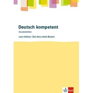 Lutz Hübner - Deutsch kompetent. Lutz Hübner: Das Herz eines Boxers: Kopiervorlagen mit Downloadpaket Klasse 8 (Stundenblätter Deutsch) - Preis vom 11.06.2026 05:43:19 h Lutz Hübner - Deutsch kompetent. Lutz Hübner: Das Herz eines Boxers: Kopiervorlagen mit Downloadpaket Klasse 8 (Stundenblätter Deutsch) - Preis vom 11.06.2026 05:43:19 h