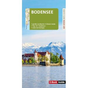 Gunnar Habitz - GO VISTA: Reiseführer Bodensee: Mit Faltkarte und E-Book inside (Go Vista Info Guide) - Preis vom 13.06.2026 05:28:29 h Gunnar Habitz - GO VISTA: Reiseführer Bodensee: Mit Faltkarte und E-Book inside (Go Vista Info Guide) - Preis vom 13.06.2026 05:28:29 h