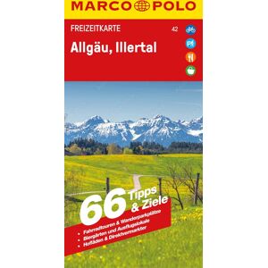 Marco Polo Verlag - MARCO POLO Freizeitkarte 42 Allgäu, Illertal 1:100.000 - Preis vom 13.06.2026 05:28:29 h Marco Polo Verlag - MARCO POLO Freizeitkarte 42 Allgäu, Illertal 1:100.000 - Preis vom 13.06.2026 05:28:29 h