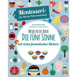 Chiara Piroddi - Mein erstes Buch: Die fünf Sinne: Montessori eine Welt der Weiterentwicklung. Mit vielen fantastischen Stickern - Preis vom 11.06.2026 05:43:19 h Chiara Piroddi - Mein erstes Buch: Die fünf Sinne: Montessori eine Welt der Weiterentwicklung. Mit vielen fantastischen Stickern - Preis vom 11.06.2026 05:43:19 h