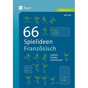 Bert Kohl - 66 Spielideen Französisch: einfach, kreativ, motivierend (5. bis 10. Klasse) (Spielideen Sekundarstufe) - Preis vom 16.06.2026 05:30:18 h Bert Kohl - 66 Spielideen Französisch: einfach, kreativ, motivierend (5. bis 10. Klasse) (Spielideen Sekundarstufe) - Preis vom 16.06.2026 05:30:18 h