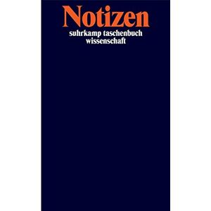 Suhrkamp Verlag - Notizbuch suhrkamp taschenbuch wissenschaft: Notizen - Preis vom 12.06.2026 05:40:31 h Suhrkamp Verlag - Notizbuch suhrkamp taschenbuch wissenschaft: Notizen - Preis vom 12.06.2026 05:40:31 h