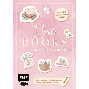 I love books – Mein Stickerbuch: Für alle #booklover: Über 600 Sticker zum Verzieren von Book-Journals, Planern, Geschenken und Co. – Alle Aufkleber mit beschreibbarer Oberfläche - Preis vom 16.06.2026 05:30:18 h I love books – Mein Stickerbuch: Für alle #booklover: Über 600 Sticker zum Verzieren von Book-Journals, Planern, Geschenken und Co. – Alle Aufkleber mit beschreibbarer Oberfläche - Preis vom 16.06.2026 05:30:18 h