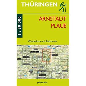 Wanderkarte Arnstadt und Plaue: Mit Drei Gleichen, Mühlberg, Geschwenda, Ichtershausen, Jonastal, Stausee Heyda. Mit Radrouten. Maßstab 1:30.000. (Thüringen zu Fuß erleben: Wanderkarten, 1:30.000) - Preis vom 15.06.2026 05:30:30 h Wanderkarte Arnstadt und Plaue: Mit Drei Gleichen, Mühlberg, Geschwenda, Ichtershausen, Jonastal, Stausee Heyda. Mit Radrouten. Maßstab 1:30.000. (Thüringen zu Fuß erleben: Wanderkarten, 1:30.000) - Preis vom 15.06.2026 05:30:30 h