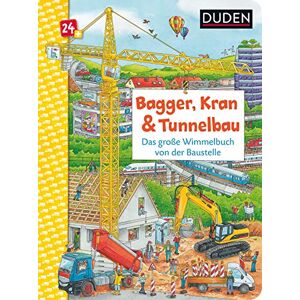 Braun Duden 24+: Bagger, Kran und Tunnelbau. Das große Wimmelbuch von der Baustelle (DUDEN Pappbilderbücher 24+ Monate) - Preis vom 15.06.2026 05:30:30 h Braun Duden 24+: Bagger, Kran und Tunnelbau. Das große Wimmelbuch von der Baustelle (DUDEN Pappbilderbücher 24+ Monate) - Preis vom 15.06.2026 05:30:30 h