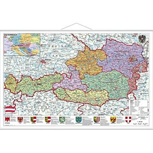 Heinrich Stiefel - Österreich politisch: Wandkarte mit Metallbeleistung - Preis vom 15.06.2026 05:30:30 h Heinrich Stiefel - Österreich politisch: Wandkarte mit Metallbeleistung - Preis vom 15.06.2026 05:30:30 h