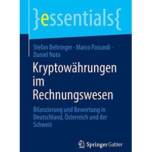 Behringer Kryptowährungen im Rechnungswesen: Bilanzierung und Bewertung in Deutschland, Österreich und der Schweiz (essentials) - Preis vom 11.06.2026 05:43:19 h Behringer Kryptowährungen im Rechnungswesen: Bilanzierung und Bewertung in Deutschland, Österreich und der Schweiz (essentials) - Preis vom 11.06.2026 05:43:19 h