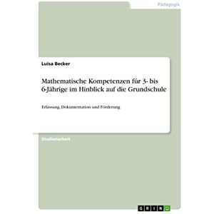 Becker Mathematische Kompetenzen für 3- bis 6-Jährige im Hinblick auf die Grundschule: Erfassung, Dokumentation und Förderung - Preis vom 12.06.2026 05:40:31 h Becker Mathematische Kompetenzen für 3- bis 6-Jährige im Hinblick auf die Grundschule: Erfassung, Dokumentation und Förderung - Preis vom 12.06.2026 05:40:31 h