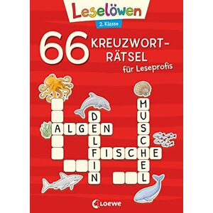 Loewe 66 Kreuzworträtsel für Leseprofis - 2. Klasse (Rot): Rätselspaß zu Lesenlernen für Kinder ab 7 Jahren (Leselöwen Rätselwelt) - Preis vom 15.06.2026 05:30:30 h Loewe 66 Kreuzworträtsel für Leseprofis - 2. Klasse (Rot): Rätselspaß zu Lesenlernen für Kinder ab 7 Jahren (Leselöwen Rätselwelt) - Preis vom 15.06.2026 05:30:30 h