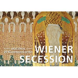 Anaconda Postkarten-Set Wiener Secession: 20 Kunstpostkarten aus hochwertigem Karton. ca. € 0,25 pro Karte - Preis vom 14.06.2026 05:24:48 h Anaconda Postkarten-Set Wiener Secession: 20 Kunstpostkarten aus hochwertigem Karton. ca. € 0,25 pro Karte - Preis vom 14.06.2026 05:24:48 h