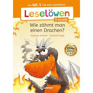 Vanessa Walder - Leselöwen 3. Klasse - Wie zähmt man einen Drachen?: Die Nr. 1 für den Leseerfolg - Mit Leselernschrift ABeZeh - Lesespaß für Kinder ab 8 Jahren - Preis vom 16.06.2026 05:30:18 h Vanessa Walder - Leselöwen 3. Klasse - Wie zähmt man einen Drachen?: Die Nr. 1 für den Leseerfolg - Mit Leselernschrift ABeZeh - Lesespaß für Kinder ab 8 Jahren - Preis vom 16.06.2026 05:30:18 h
