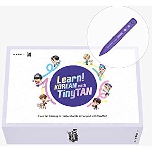 Bighit Entertainment - Learn! KOREAN With TinyTAN 2-Book-Set With Motipen Korean Learning for Beginners With BTS Voices Korean Keyboard Stickers Flash Cards: Set ... / Poster / Klebeband / Tastaturaufkleber - Preis vom 15.06.2026 05:30:30 h Bighit Entertainment - Learn! KOREAN With TinyTAN 2-Book-Set With Motipen Korean Learning for Beginners With BTS Voices Korean Keyboard Stickers Flash Cards: Set ... / Poster / Klebeband / Tastaturaufkleber - Preis vom 15.06.2026 05:30:30 h