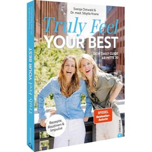 Svenja Ostwald - Truly Feel Your Best: Dein Daily Guide ab Mitte 30. Rezepte, Routinen und Impulse für eine Hormonbalance in der Perimenopause und Menopause. - Preis vom 16.06.2026 05:30:18 h Svenja Ostwald - Truly Feel Your Best: Dein Daily Guide ab Mitte 30. Rezepte, Routinen und Impulse für eine Hormonbalance in der Perimenopause und Menopause. - Preis vom 16.06.2026 05:30:18 h