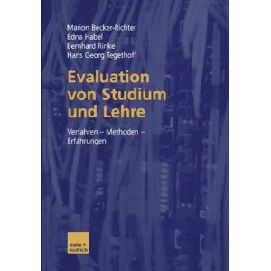 Becker Evaluation von Studium und Lehre: Verfahren - Methoden - Erfahrungen (German Edition) - Preis vom 13.06.2026 05:28:29 h Becker Evaluation von Studium und Lehre: Verfahren - Methoden - Erfahrungen (German Edition) - Preis vom 13.06.2026 05:28:29 h