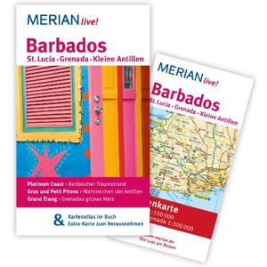 Robert Möginger - Barbados St. Lucia Grenada - Kleine Antillen: MERIAN live! - Mit Kartenatlas im Buch und Extra-Karte zum Herausnehmen - Preis vom 13.06.2026 05:28:29 h Robert Möginger - Barbados St. Lucia Grenada - Kleine Antillen: MERIAN live! - Mit Kartenatlas im Buch und Extra-Karte zum Herausnehmen - Preis vom 13.06.2026 05:28:29 h