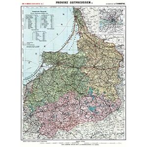 Friedrich H. Handtke - Historische Karte: Provinz Ostpreussen um 1910 (Plano): Provinz Ostpreussen. Carl Flemmings Generalkarten No. 3. (Friedrich Handtke (1815-1879) - Historische Landkarten) - Preis vom 13.06.2026 05:28:29 h Friedrich H. Handtke - Historische Karte: Provinz Ostpreussen um 1910 (Plano): Provinz Ostpreussen. Carl Flemmings Generalkarten No. 3. (Friedrich Handtke (1815-1879) - Historische Landkarten) - Preis vom 13.06.2026 05:28:29 h