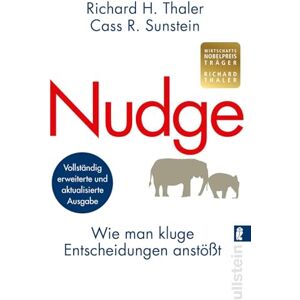 Thaler, Richard H. - Nudge: Wie man kluge Entscheidungen anstößt Der Klassiker der Verhaltensökonomie - Tipps vom Wirtschaftsnobelpreisträger - Preis vom 12.06.2026 05:40:31 h Thaler, Richard H. - Nudge: Wie man kluge Entscheidungen anstößt Der Klassiker der Verhaltensökonomie - Tipps vom Wirtschaftsnobelpreisträger - Preis vom 12.06.2026 05:40:31 h