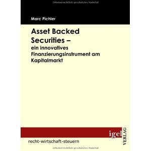 Marc Asset Backed Securities - ein innovatives Finanzierungsinstrument am Kapitalmarkt - Preis vom 16.06.2026 05:30:18 h Marc Asset Backed Securities - ein innovatives Finanzierungsinstrument am Kapitalmarkt - Preis vom 16.06.2026 05:30:18 h