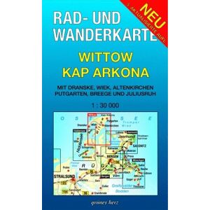 Lutz Gebhardt - Rad- und Wanderkarte Wittow, Kap Arkona: Mit Dranske, Wiek, Altenkirchen, Putgarten, Breege und Juliusruh. Maßstab 1:30.000. - Preis vom 12.06.2026 05:40:31 h Lutz Gebhardt - Rad- und Wanderkarte Wittow, Kap Arkona: Mit Dranske, Wiek, Altenkirchen, Putgarten, Breege und Juliusruh. Maßstab 1:30.000. - Preis vom 12.06.2026 05:40:31 h