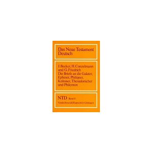 Becker Die Briefe an die Galater, Epheser, Philipper, Kolosser, Thessalonicher und Philemon - Preis vom 15.06.2026 05:30:30 h Becker Die Briefe an die Galater, Epheser, Philipper, Kolosser, Thessalonicher und Philemon - Preis vom 15.06.2026 05:30:30 h