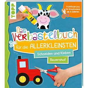 frechverlag - Das Verbastelbuch für die Allerkleinsten Schneiden und Kleben Bauernhof: Frühförderung für Kreativminis ab 3 Jahren. Mit perforierten Seiten zum Heraustrennen - Preis vom 11.06.2026 05:43:19 h frechverlag - Das Verbastelbuch für die Allerkleinsten Schneiden und Kleben Bauernhof: Frühförderung für Kreativminis ab 3 Jahren. Mit perforierten Seiten zum Heraustrennen - Preis vom 11.06.2026 05:43:19 h