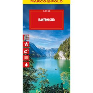 MARCO POLO Reisekarte Deutschland 13 Bayern Süd 1:225.000: Straßenkarte und Autokarte mit sehenswerten Strecken, Highlights und digitaler Erweiterung - Preis vom 16.06.2026 05:30:18 h MARCO POLO Reisekarte Deutschland 13 Bayern Süd 1:225.000: Straßenkarte und Autokarte mit sehenswerten Strecken, Highlights und digitaler Erweiterung - Preis vom 16.06.2026 05:30:18 h