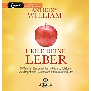 Anthony William - Heile deine Leber: Die Wahrheit über chronische Erschöpfung, Reizdarm, Gewichtsprobleme, Diabetes und Autoimmunkrankheiten - Preis vom 15.06.2026 05:30:30 h Anthony William - Heile deine Leber: Die Wahrheit über chronische Erschöpfung, Reizdarm, Gewichtsprobleme, Diabetes und Autoimmunkrankheiten - Preis vom 15.06.2026 05:30:30 h