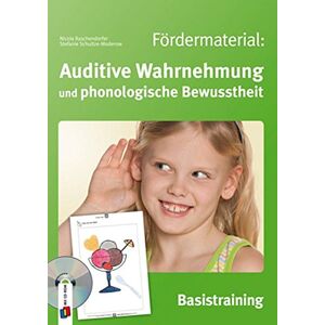 Stefanie Schultze-Moderow - Fördermaterial: Auditive Wahrnehmung und phonologische Bewusstheit - Basistraining - Preis vom 11.06.2026 05:43:19 h Stefanie Schultze-Moderow - Fördermaterial: Auditive Wahrnehmung und phonologische Bewusstheit - Basistraining - Preis vom 11.06.2026 05:43:19 h