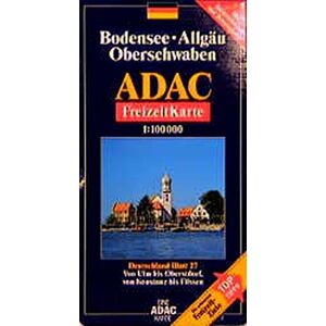 Bodensee, Allgäu, Oberschwaben (ADAC Freizeitkarten) - Preis vom 14.06.2026 05:24:48 h Bodensee, Allgäu, Oberschwaben (ADAC Freizeitkarten) - Preis vom 14.06.2026 05:24:48 h