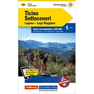 Kümmerly + Frey - Ticino Sottoceneri, Lugano-Lago Maggiore: Wanderkarte Nr. 29, Massstab 1:60 000, waterproof, Free Map on Smartphone included (Kümmerly+Frey Wanderkarten) - Preis vom 12.06.2026 05:40:31 h Kümmerly + Frey - Ticino Sottoceneri, Lugano-Lago Maggiore: Wanderkarte Nr. 29, Massstab 1:60 000, waterproof, Free Map on Smartphone included (Kümmerly+Frey Wanderkarten) - Preis vom 12.06.2026 05:40:31 h