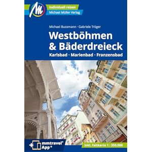 Michael Bussmann - Westböhmen & Bäderdreieck Reiseführer Michael Müller Verlag: Karlsbad - Marienbad - Franzensbad. Individuell reisen mit vielen praktischen Tipps. ... ausführlichen App mmtravel.com (MM-Reisen) - Preis vom 14.06.2026 05:24:48 h Michael Bussmann - Westböhmen & Bäderdreieck Reiseführer Michael Müller Verlag: Karlsbad - Marienbad - Franzensbad. Individuell reisen mit vielen praktischen Tipps. ... ausführlichen App mmtravel.com (MM-Reisen) - Preis vom 14.06.2026 05:24:48 h
