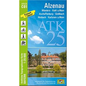 Landesamt für Digitalisierung, Breitband und Vermessung, Bayern - ATK25-C01 Alzenau (Amtliche Topographische Karte 1:25000): Mömbris, Kahl a.Main, Aschaffenburg, Goldbach, Hösbach, Karlstein a.Main (ATK25 Amtliche Topographische Karte 1:25000 Bayern) - Pr Landesamt für Digitalisierung, Breitband und Vermessung, Bayern - ATK25-C01 Alzenau (Amtliche Topographische Karte 1:25000): Mömbris, Kahl a.Main, Aschaffenburg, Goldbach, Hösbach, Karlstein a.Main (ATK25 Amtliche Topographische Karte 1:25000 Bayern) - Pr