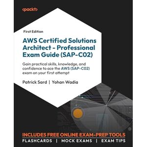 Patrick Sard - AWS Certified Solutions Architect - Professional Exam Guide (SAP-C02): Gain the practical skills, knowledge, and confidence to ace the AWS (SAP-C02) exam on your first attempt - Preis vom 11.06.2026 05:43:19 h Patrick Sard - AWS Certified Solutions Architect - Professional Exam Guide (SAP-C02): Gain the practical skills, knowledge, and confidence to ace the AWS (SAP-C02) exam on your first attempt - Preis vom 11.06.2026 05:43:19 h