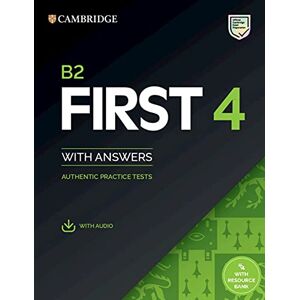 First 4: Student's Book with Answers with Audio download with Resource Bank - Preis vom 15.06.2026 05:30:30 h First 4: Student's Book with Answers with Audio download with Resource Bank - Preis vom 15.06.2026 05:30:30 h