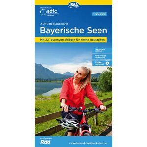BVA BikeMedia GmbH - ADFC-Regionalkarte Bayerische Seen, 1:75.000, reiß- und wetterfest, mit kostenlosem GPS-Download der Touren via BVA-website oder Karten-App: Mit 22 ... Rauszeiten (ADFC-Regionalkarte 1:75000) - Preis vom 11.06.2026 05:43:19 h BVA BikeMedia GmbH - ADFC-Regionalkarte Bayerische Seen, 1:75.000, reiß- und wetterfest, mit kostenlosem GPS-Download der Touren via BVA-website oder Karten-App: Mit 22 ... Rauszeiten (ADFC-Regionalkarte 1:75000) - Preis vom 11.06.2026 05:43:19 h