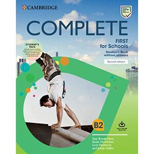 Hart Complete First for Schools Student's Book Pack (SB wo Answers w Online Practice and WB wo Answers w Audio Download) - Preis vom 12.06.2026 05:40:31 h Hart Complete First for Schools Student's Book Pack (SB wo Answers w Online Practice and WB wo Answers w Audio Download) - Preis vom 12.06.2026 05:40:31 h