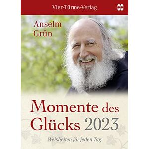 Anselm Grün - Momente des Glücks 2023: Weisheiten für jeden Tag - Preis vom 11.06.2026 05:43:19 h Anselm Grün - Momente des Glücks 2023: Weisheiten für jeden Tag - Preis vom 11.06.2026 05:43:19 h