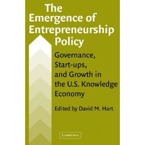 Hart The Emergence of Entrepreneurship Policy: Governance, Start-Ups, and Growth in the U.S. Knowledge Economy - Preis vom 12.06.2026 05:40:31 h Hart The Emergence of Entrepreneurship Policy: Governance, Start-Ups, and Growth in the U.S. Knowledge Economy - Preis vom 12.06.2026 05:40:31 h