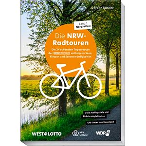 Doreen Köstler - NRW-Radtouren – Band 1: Nord–West: Die 24 schönsten Tagesrouten auf dem Fahrrad entlang an Seen, Flüssen und Sehenswürdigkeiten – mit Tipps zu ... Einkehrmöglichkeiten - GPS-Daten zum Download - Preis vom 16.06.2026 05:30:18 h Doreen Köstler - NRW-Radtouren – Band 1: Nord–West: Die 24 schönsten Tagesrouten auf dem Fahrrad entlang an Seen, Flüssen und Sehenswürdigkeiten – mit Tipps zu ... Einkehrmöglichkeiten - GPS-Daten zum Download - Preis vom 16.06.2026 05:30:18 h