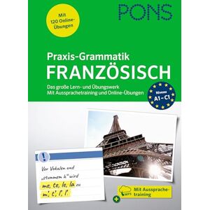 PONS Praxis-Grammatik Französisch: Das große Lern- und Übungswerk. Mit extra Online-Übungen - Preis vom 11.06.2026 05:43:19 h PONS Praxis-Grammatik Französisch: Das große Lern- und Übungswerk. Mit extra Online-Übungen - Preis vom 11.06.2026 05:43:19 h