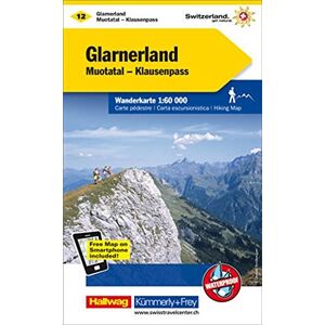 Kümmerly + Frey - Glarnerland, Muotatal, Klausenpass: Wanderkarte Nr. 12, Massstab 1:60 000, waterproof, Free Map on Smartphone included (Kümmerly+Frey Wanderkarten) - Preis vom 10.06.2026 05:35:22 h Kümmerly + Frey - Glarnerland, Muotatal, Klausenpass: Wanderkarte Nr. 12, Massstab 1:60 000, waterproof, Free Map on Smartphone included (Kümmerly+Frey Wanderkarten) - Preis vom 10.06.2026 05:35:22 h
