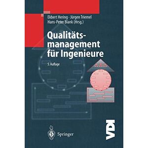 Ekbert Hering - Qualitätsmanagement für Ingenieure (VDI-Buch) (German Edition) - Preis vom 14.06.2026 05:24:48 h Ekbert Hering - Qualitätsmanagement für Ingenieure (VDI-Buch) (German Edition) - Preis vom 14.06.2026 05:24:48 h